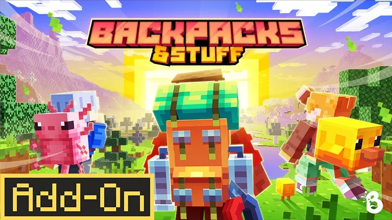 Miniatura de Backpacks & Stuff, addon para Minecraft Bedrock